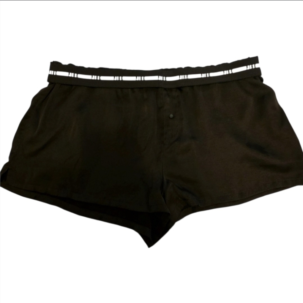 PINK Victoria's Secret Black Pajama Sleepwear Shorts